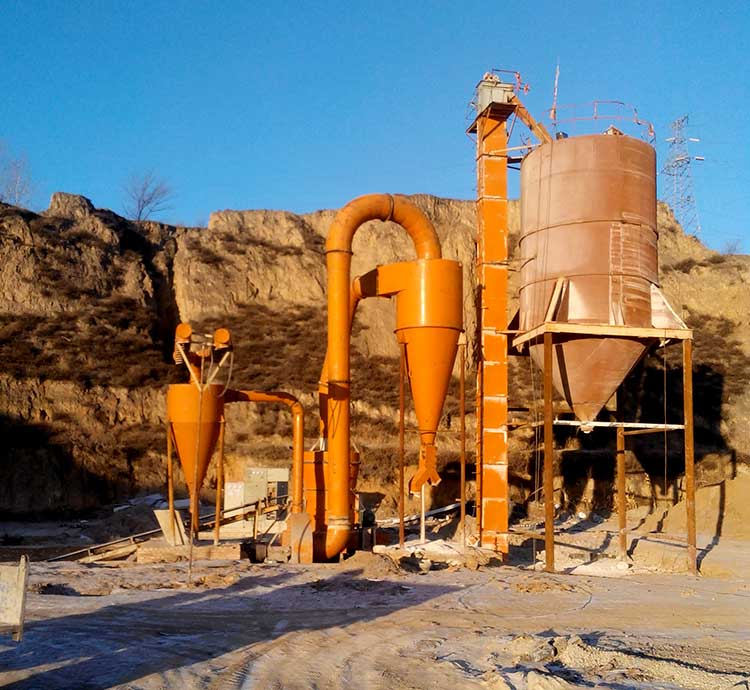 10-12 t/h Silica Sand Grinding Plant in UAE